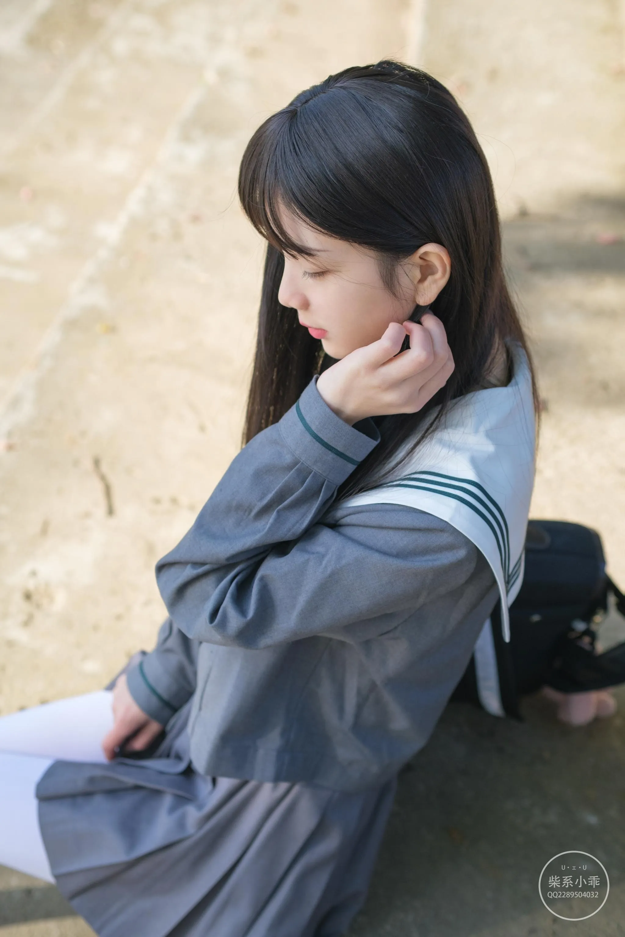 稚乖画册 – NO.13 夜夜 教室 [63P]插图9